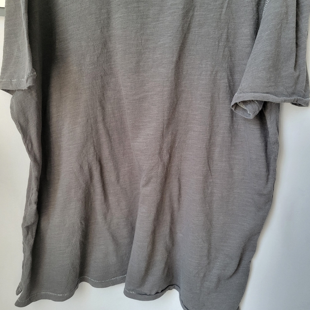 John Varvatos Short Sleeve Polo Shirt Gray XXL - Picture 9 of 14